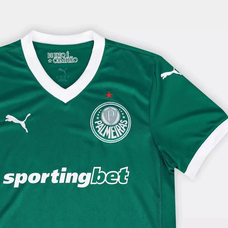 Camisa Puma Palmeiras Torcedor 2025/26 Masculina Verde